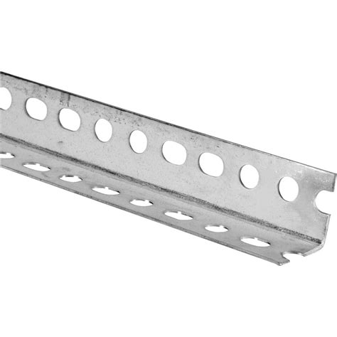 galvanized angle iron with holes|Hillman SteelWorks Slotted Angle Zinc.